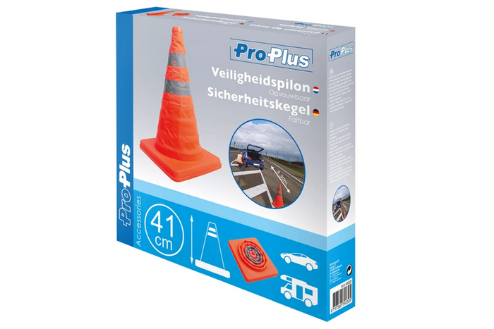 „ProPlus 540320“ sulankstomas eismo kūgis, įspėjamasis kūgis, 41 cm