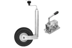 Atraminis ratas su ketaus spaustuku WINTERHOFF ST48-260LB+KLE48-G 150kg 48mm 500-710mm
