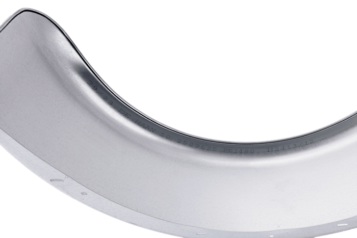Dviejų purvasaugių rinkinys 15-16" DE HAAN HR 2480 priekabai, ratų arkos 800/240mm