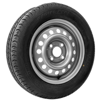 Priekabos ratas PADANGA LINGLONG 155/70 R13 75N Ratlankis KENDA 4Jx13"H2 4x100 ET:30