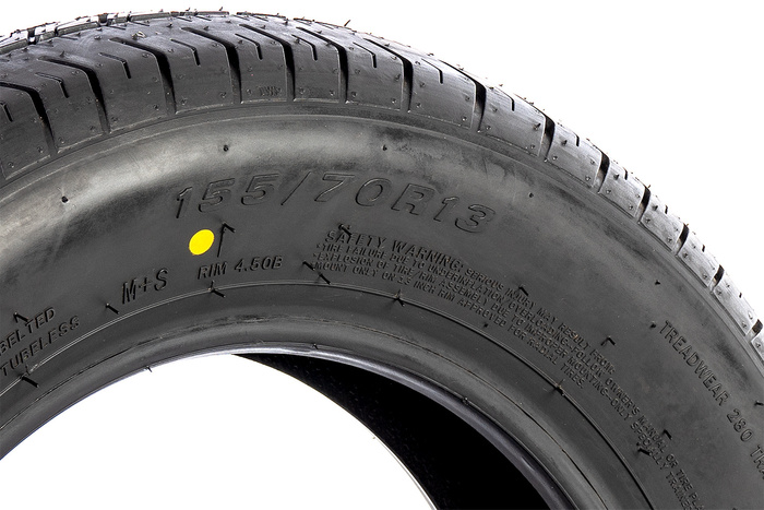 Dviejų padangų komplektas priekabai LINGLONG R701 155/70 R13 75N