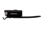 PROFEX 82004 Pro Alu Li-Pol USB priekinis dviračio žibintas