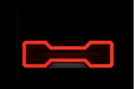 „TruckLED L1871+L1872“ LED NEON DYNAMIC galiniai žibintai, 0,35 m laidas, 6 funkcijos, kairė+dešinė