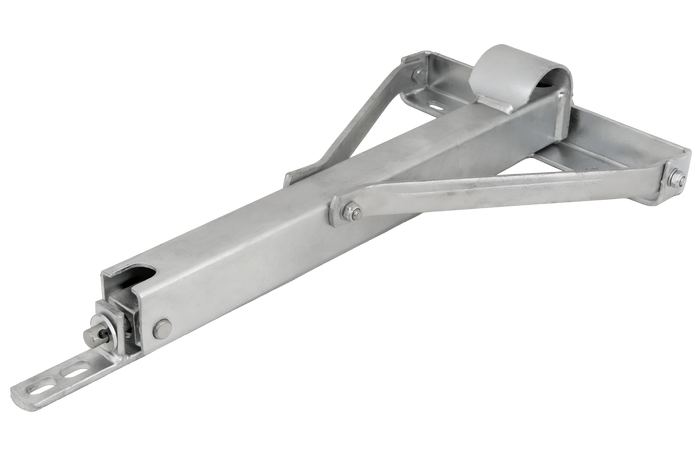 Ištraukiama kampinė atrama WINTERHOFF ADS460 V stabilizatorius priekaboms 450 kg 450 mm