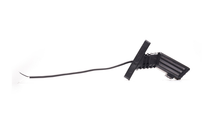 WAŚ 2550L W297.3.1 SPOT LED kairysis gabaritinis žibintas ant trumpos kojelės