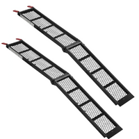 „ProPlus 390094“ sulankstomos plieninės rampos priekaboms, 203 cm, 680 kg, 2 vnt. rinkinys