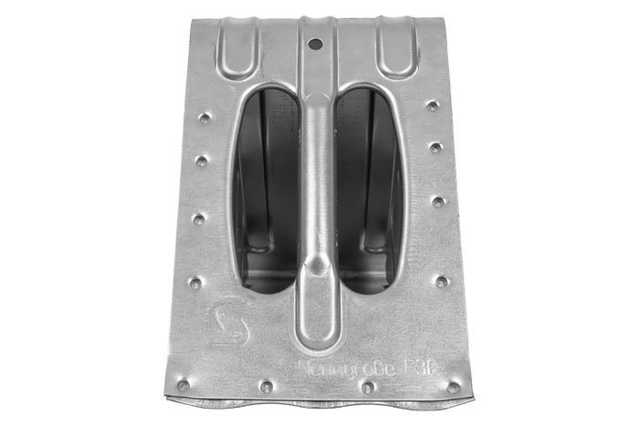 KNOTT G36 ratų kaladėlė, metalinė, aukštis: 150 mm