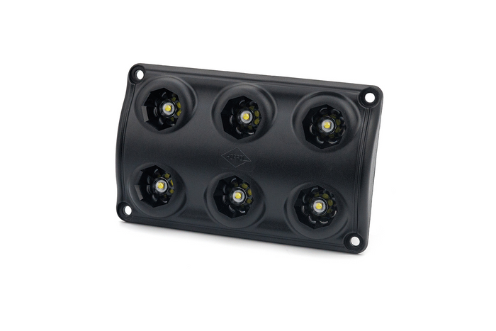 HORPOL LWD2154/CZ LED 990lm juodas automobilio salono žibintas