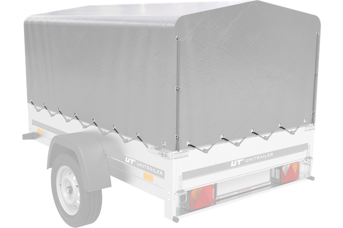 Rėmo dangtis h-800 UNITRAILER tentas priekabai 200x125cm GARDEN 201 KIPP