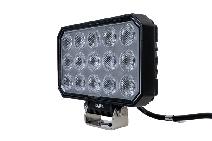 LED darbo žibintas su reflektoriumi LAYTZ LY7303 60xLED 6000lm stačiakampis