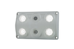 HORPOL LWD2157 LED 900lm automobilio salono žibintas su jungikliu ir raudonu diodu