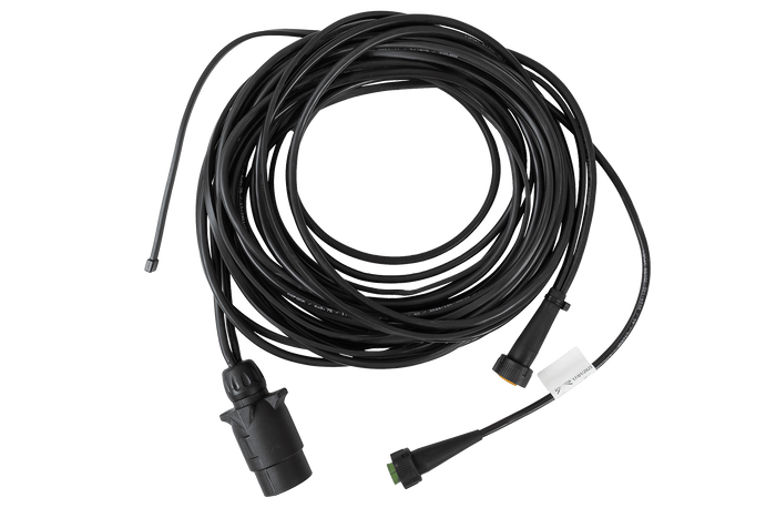 ASPÖCK elektros instaliacijos priekabos laidai 5 m 7 PIN kištukas durtuvai 2x 5 PIN